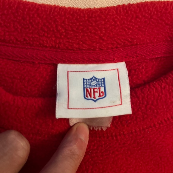 Vintage Nebraska Fleece NFL Sweater Size L Amazing condition - Picture 3 of 4